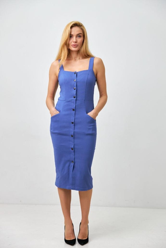 Sundress made from Bengaline denim