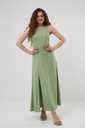 Maxi dress with straps