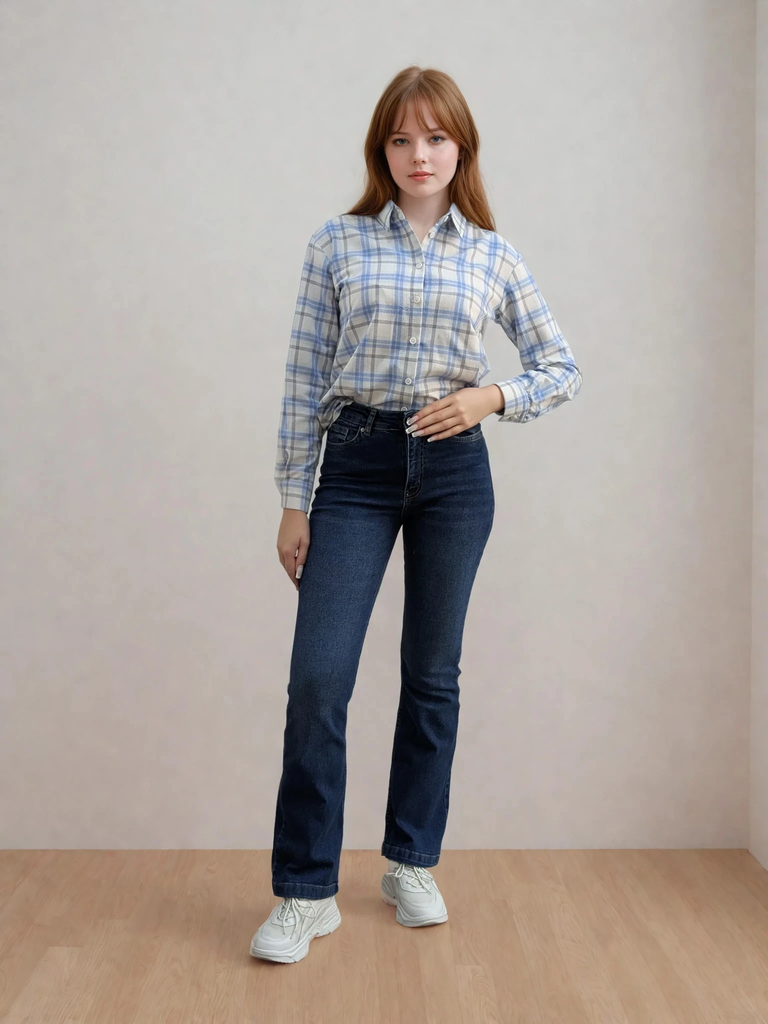 Джинси кльош