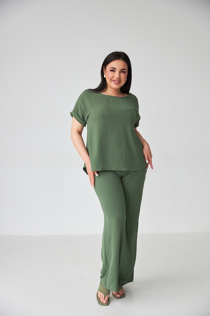 Брюки з американського крепу