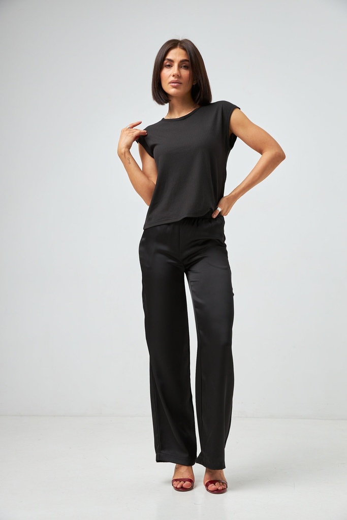 Silk trousers