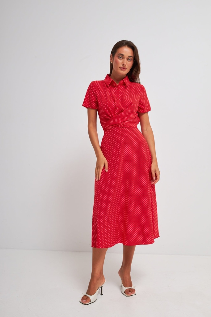 Rochie cu răsucire