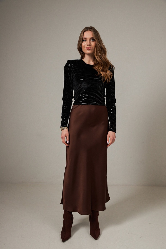 Elastic waist skirt