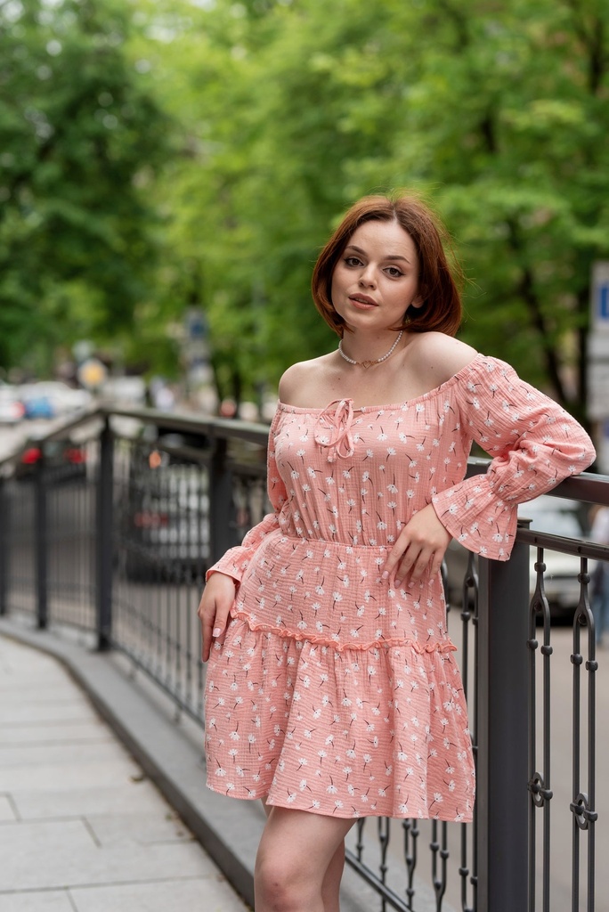 Сукня міні на резинці