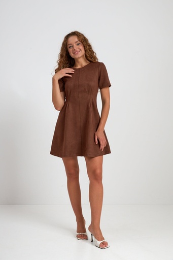 Suede dress