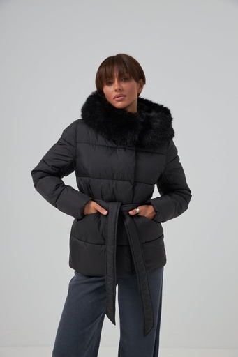 Jacket with fur